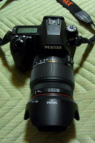 ペンタックス リコーイメージング Pentax K 5 シグマ 18 0mmf3 5 6 3 のaf微調整 Matsumo S Blog 写真と本と音楽と生録音等のページ