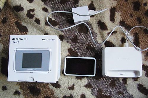 21年 3月25日 木 よりwifi Station Docomo Hw 02g を使用開始 Matsumo S Blog 写真と本と音楽と生録音等のページ